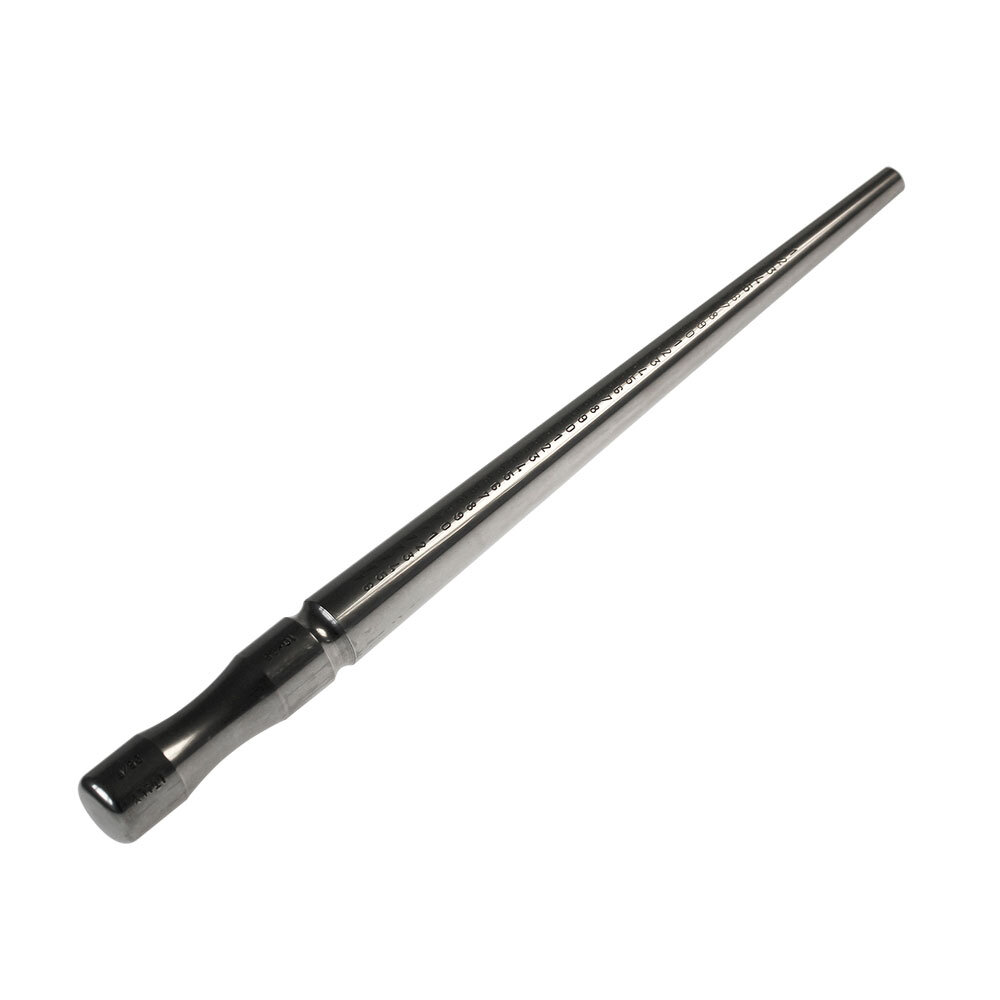 Steel ring mandrel, round marked 