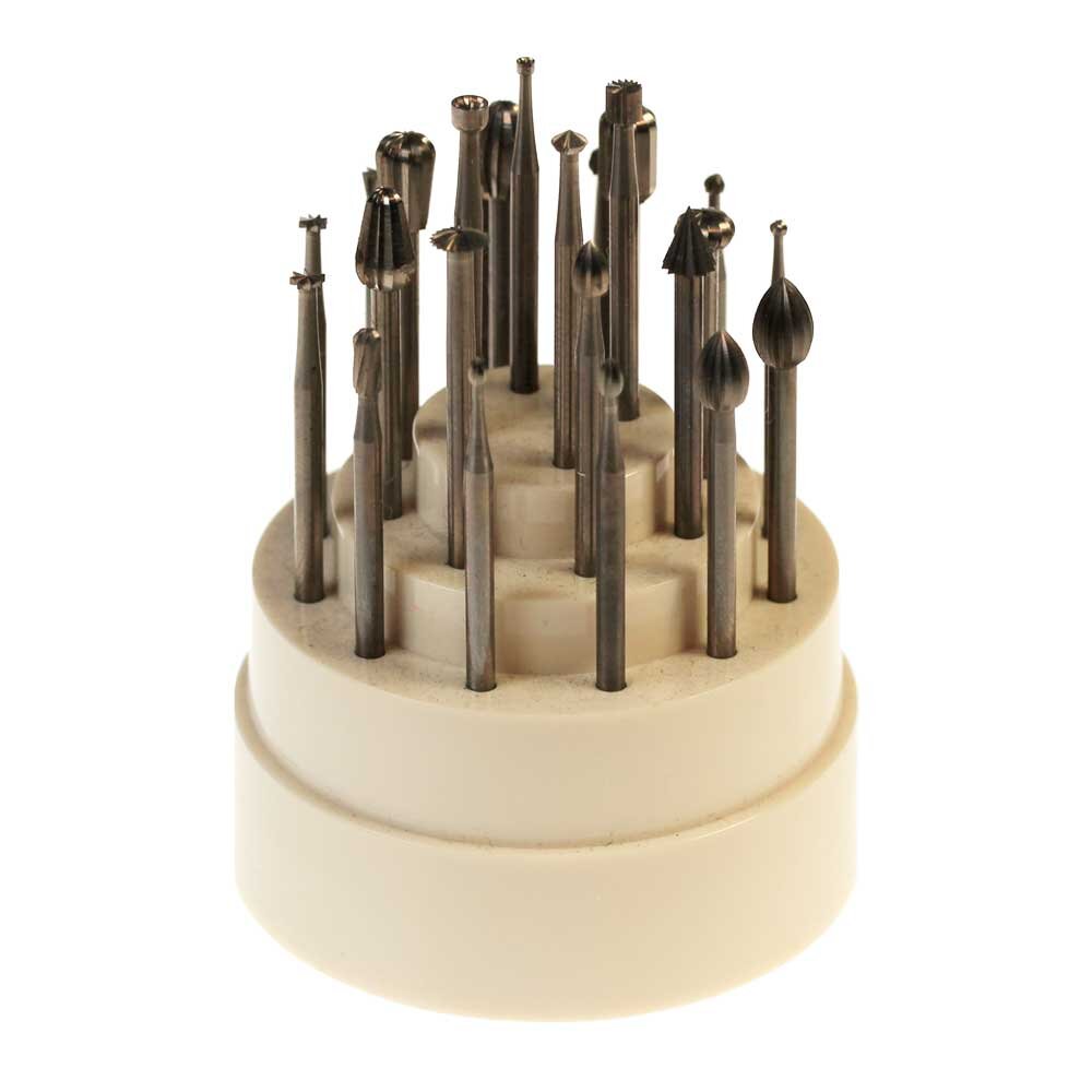 Wax carving burs, 24 pcs. 