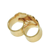 Classic ear nut 750/- yellow gold