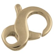 Carabine trigger clasp "8-figures" 750/- yellow gold