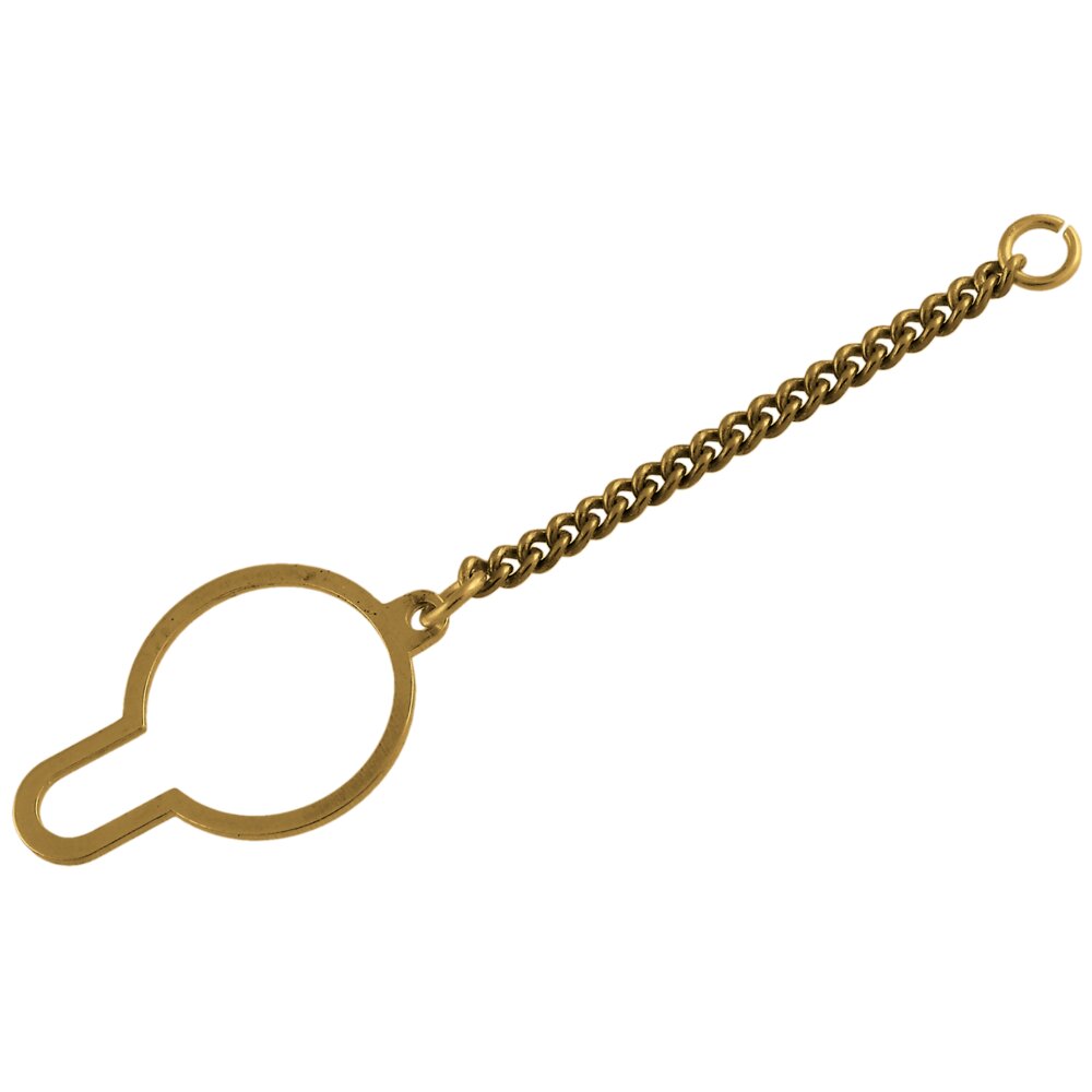 Safety tie chain 585/- yellow gold 