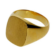 Signet ring 750/- yellow gold