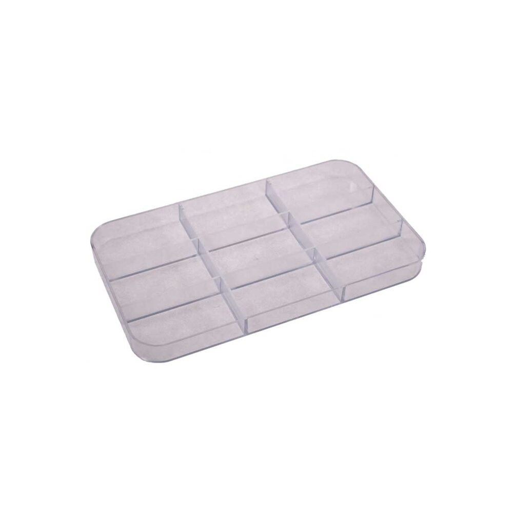 Plastic storage inserts with 9 compartments 