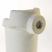 Ceramic crucible with graphite inlet, MC50-MC60