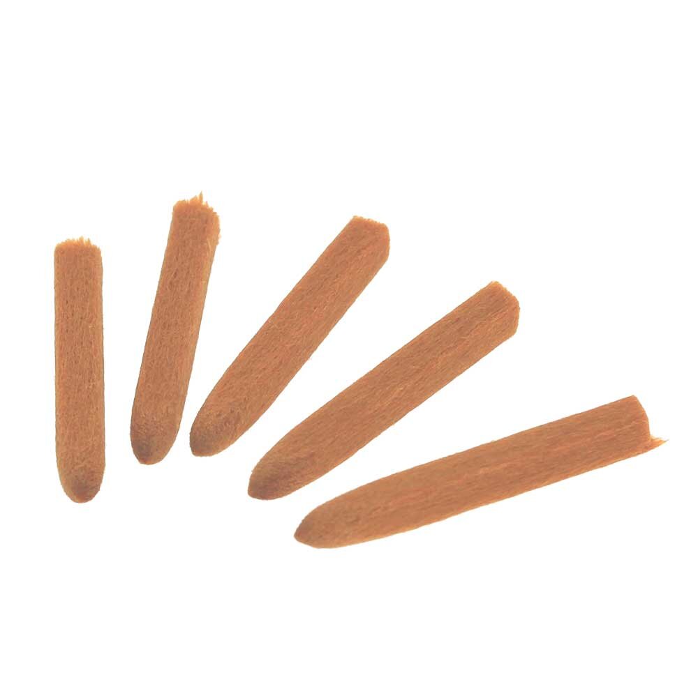 Felt tips square, brown (5 pcs.) 