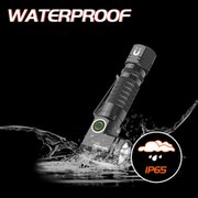 Mini flashlight LED with magnet and twist function, rechargeable