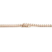 Tennis bracelet 750/- rose gold