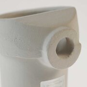 Ceramic crucible for platinum and steel, MC15 