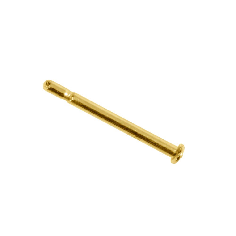 Ear pin for PUK welding machine 585/- yellow gold 