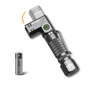 Mini flashlight LED with magnet and twist function, rechargeable