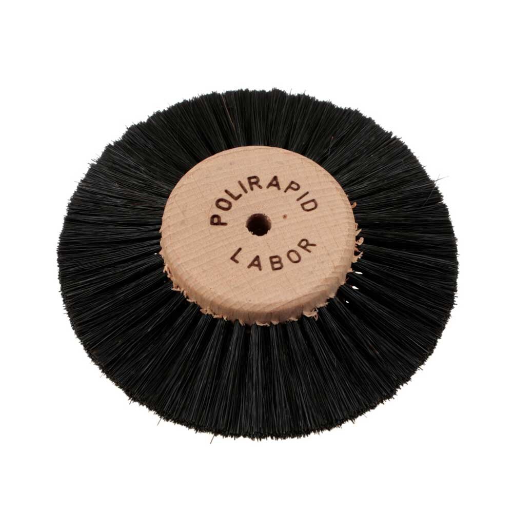 Black pointed lathe brush 