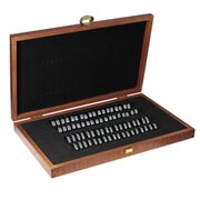 Ring gauge set, flat on the inside (2 x 36 pcs.)