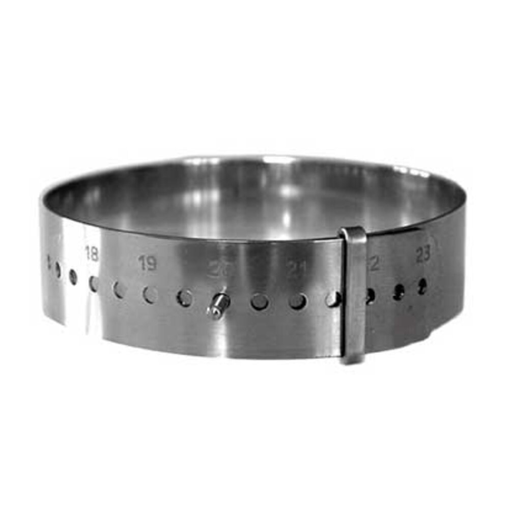 Adjustable bracelet gauge 