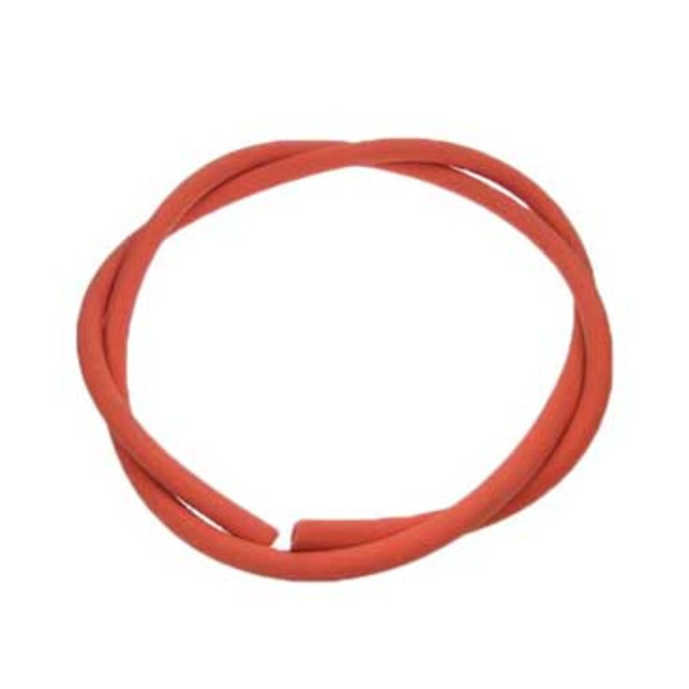 Rubber hose for low pressure, red 