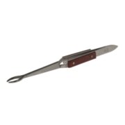 Soldering tweezer, narrow oval jaws