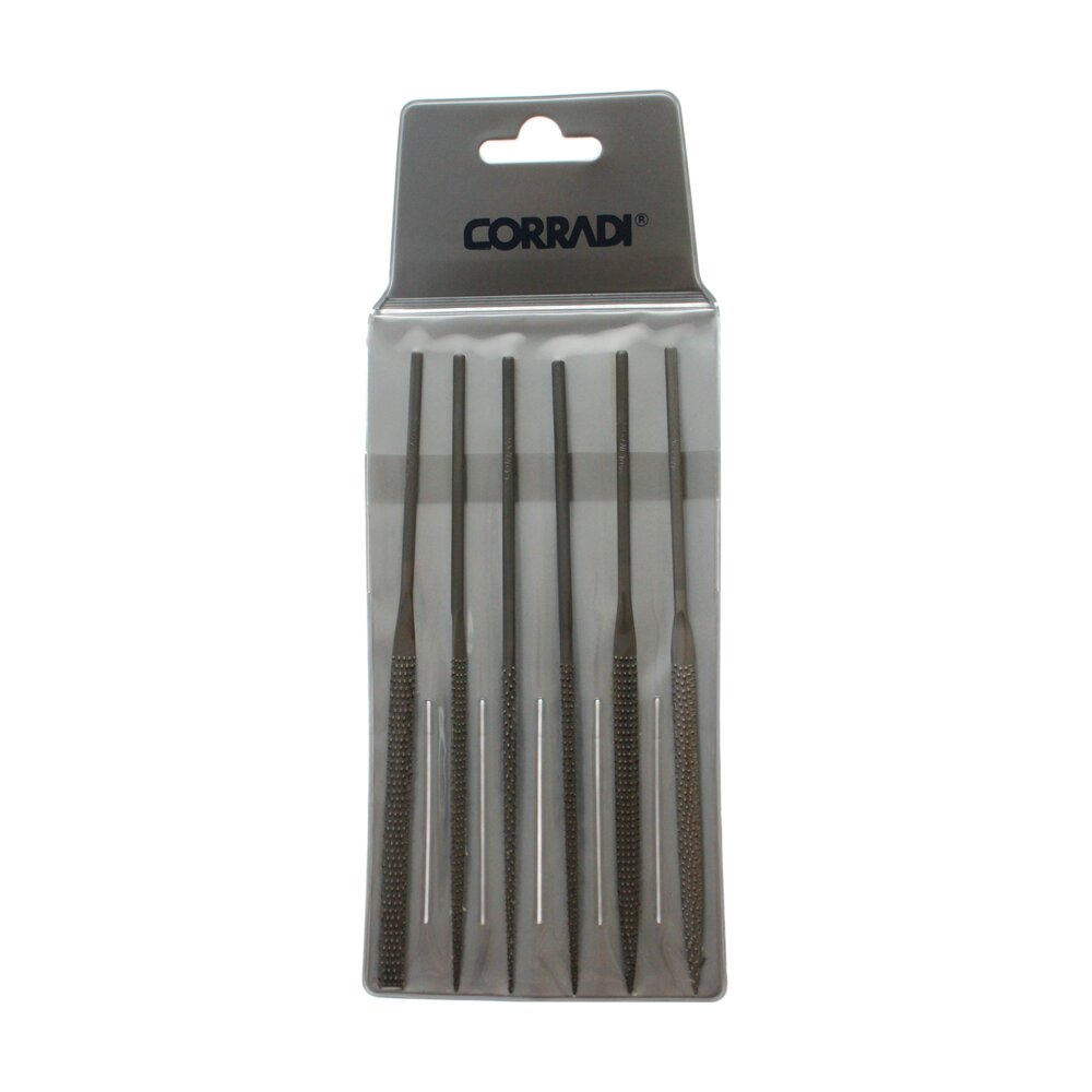 Wax needle files set (6 pcs.) 