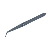 Soldering tweezer of titanium, curved