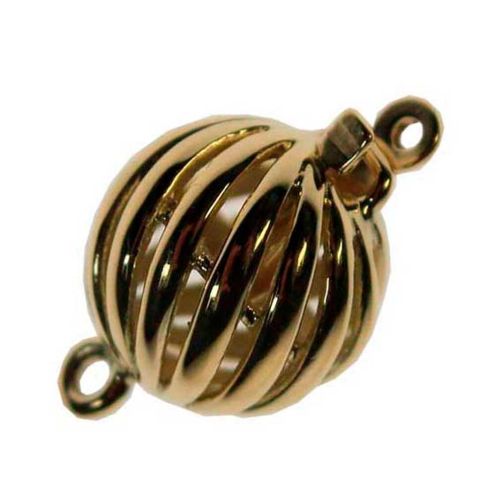 Twisted ball clasp 585/- 