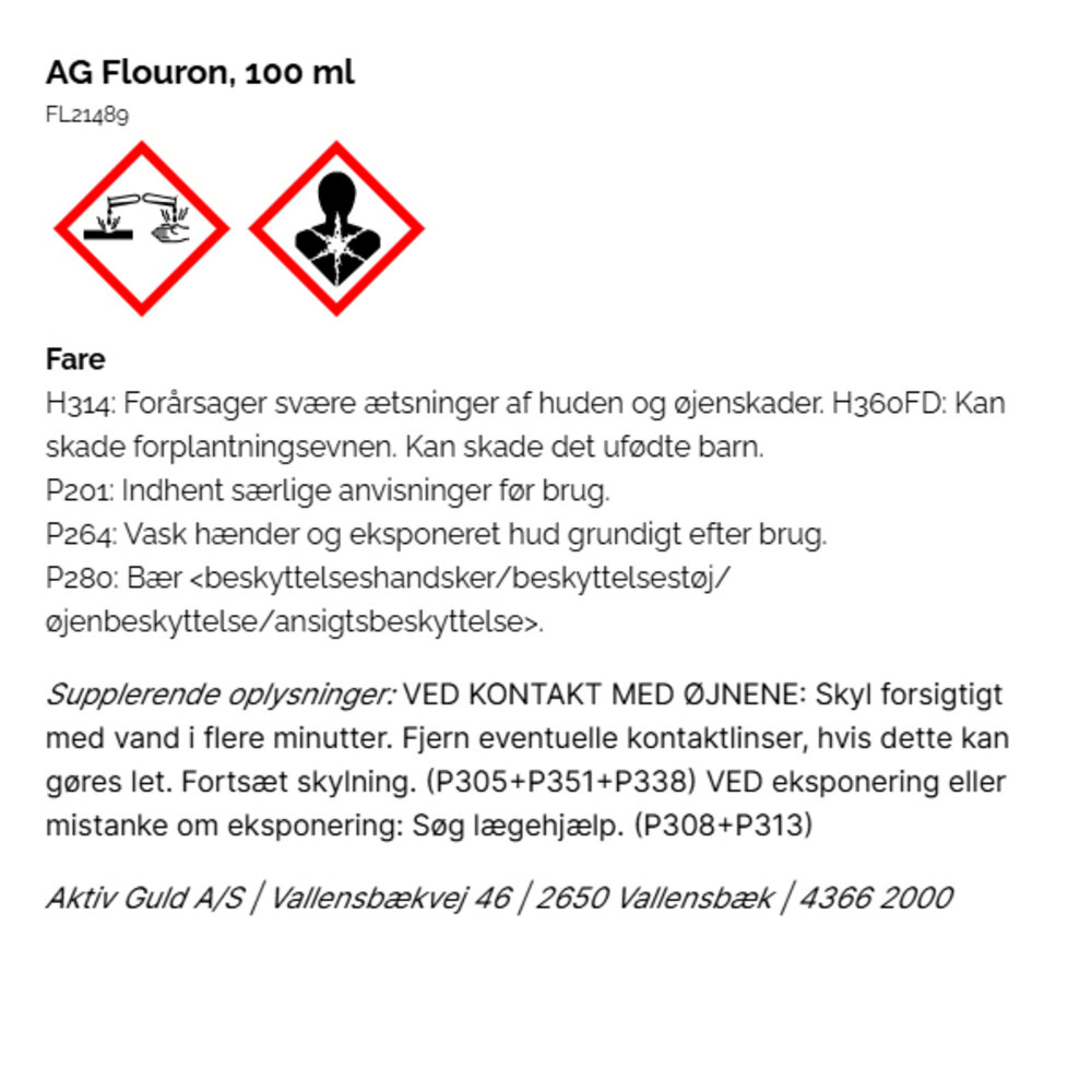 Fluoron, liquid, 100 ml 