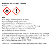 BLQ1800 evaporating liquid, MIG-O-MAT