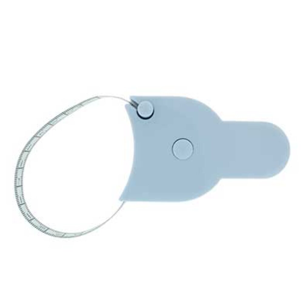 Bracelet gauge with measuring tape 