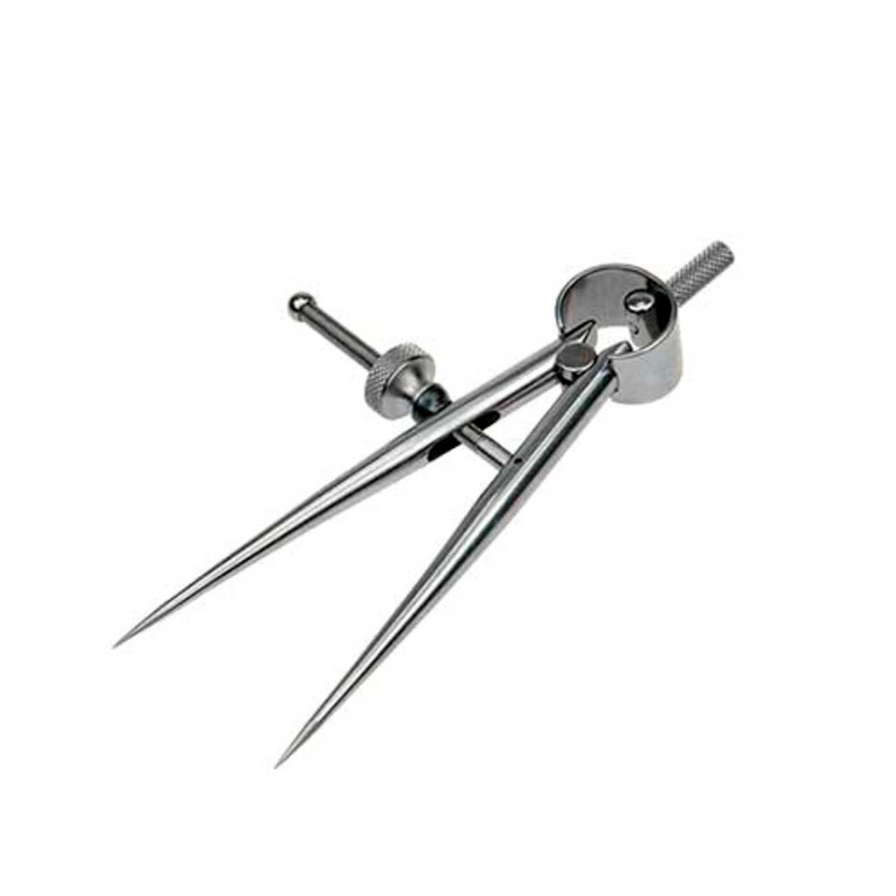 Bow compass and divider 3", GRS 