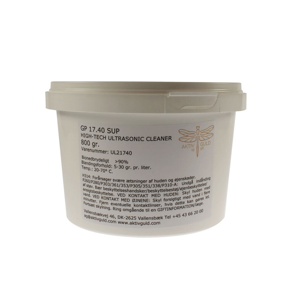 Cleaning powder for high-tech ultrasonic cleaner, 800 g 