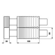 Handvals DRM W100 E, enkel-plans, Durston