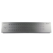 Dragjärn, kvadrat, oval och rund 3-1 mm, O.M.O.
