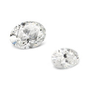 Oval Top Wesselton/VVS 0,33 ct