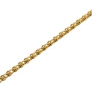 Wheat cut 750/- yellow gold