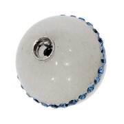 Hvid alpaka systemlås 925/- 