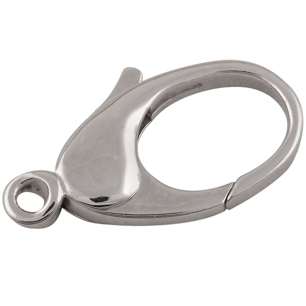 Stor karbinhake 925/- 