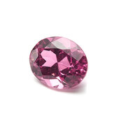 Turmalin, pink, oval facet, 10,00 x 8,00 mm