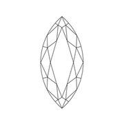 Navette Brown NF 1,26 ct
