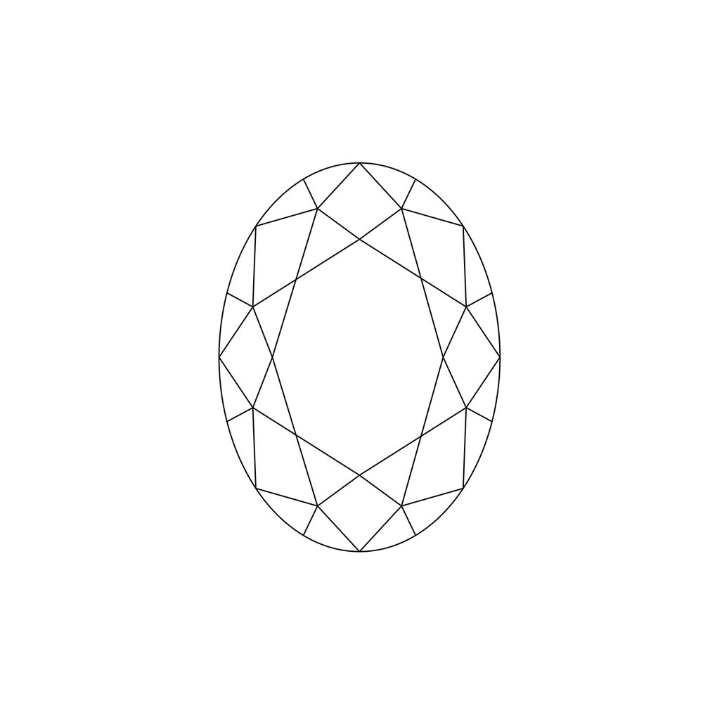 Oval Light Brown NF 1,05 ct 