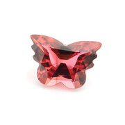 Tourmaline, pink, butterfly