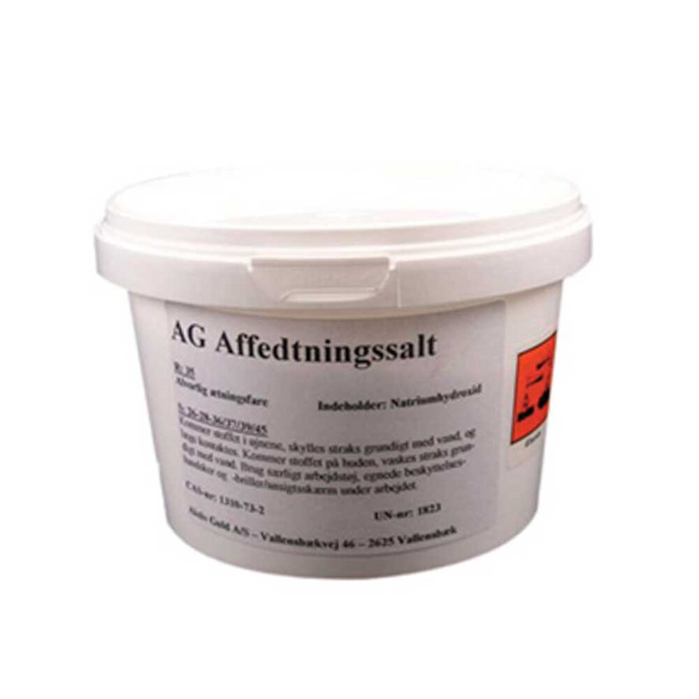 Electrolytic degreasing salt 