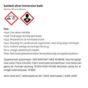 Silver immerse bath, 1 L.
