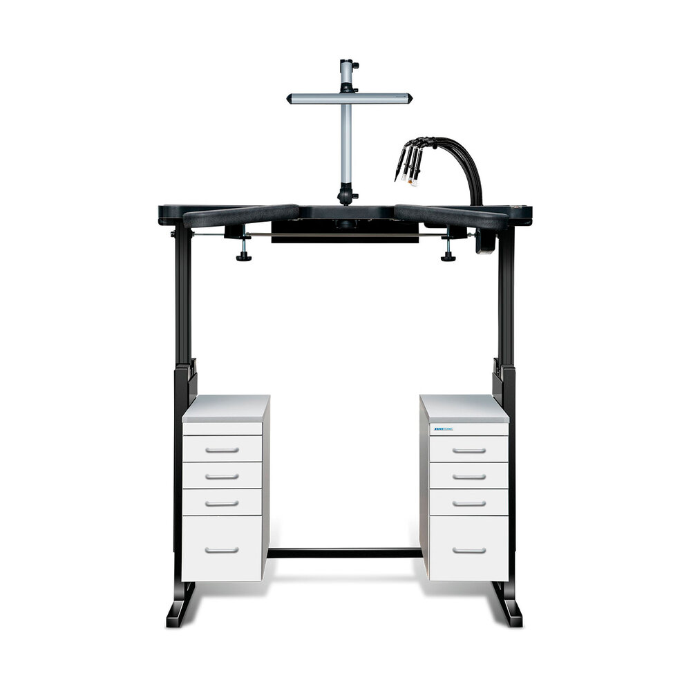Work bench for watchmakers, Ergolift Evolution 