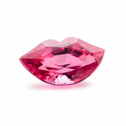 Pink spinel, lips, 8.80 x 5.00 mm