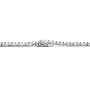 Tennis bracelet 750/- white gold