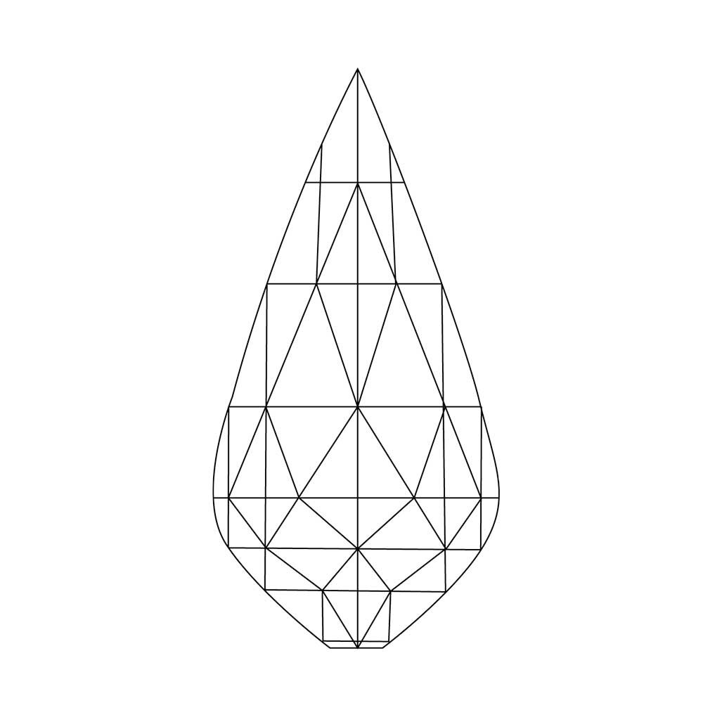 Briolet 1,51 ct 
