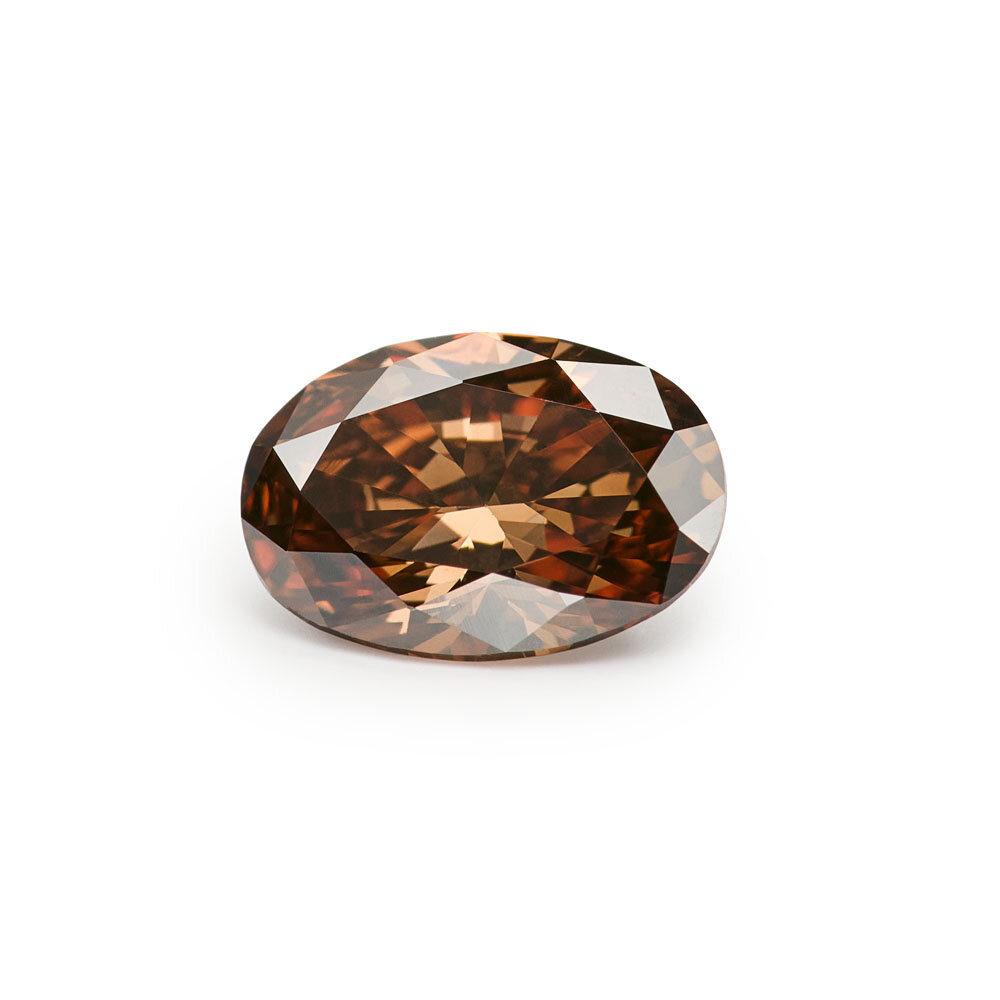 Oval Brown NF +/- 0,50 ct 