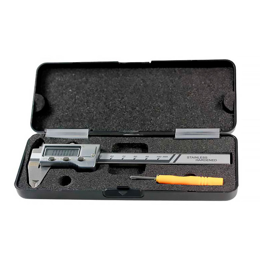 Digital mini caliper, 100 mm 