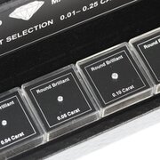 Master set: brilliant 0.01-0.25 carat