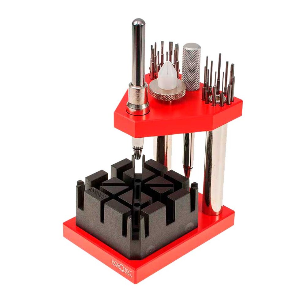 Press for fitting and removing bracelet pins and screws, Horotec 