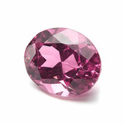 Turmalin, pink, oval fasett, 10,00 x 8,00 mm