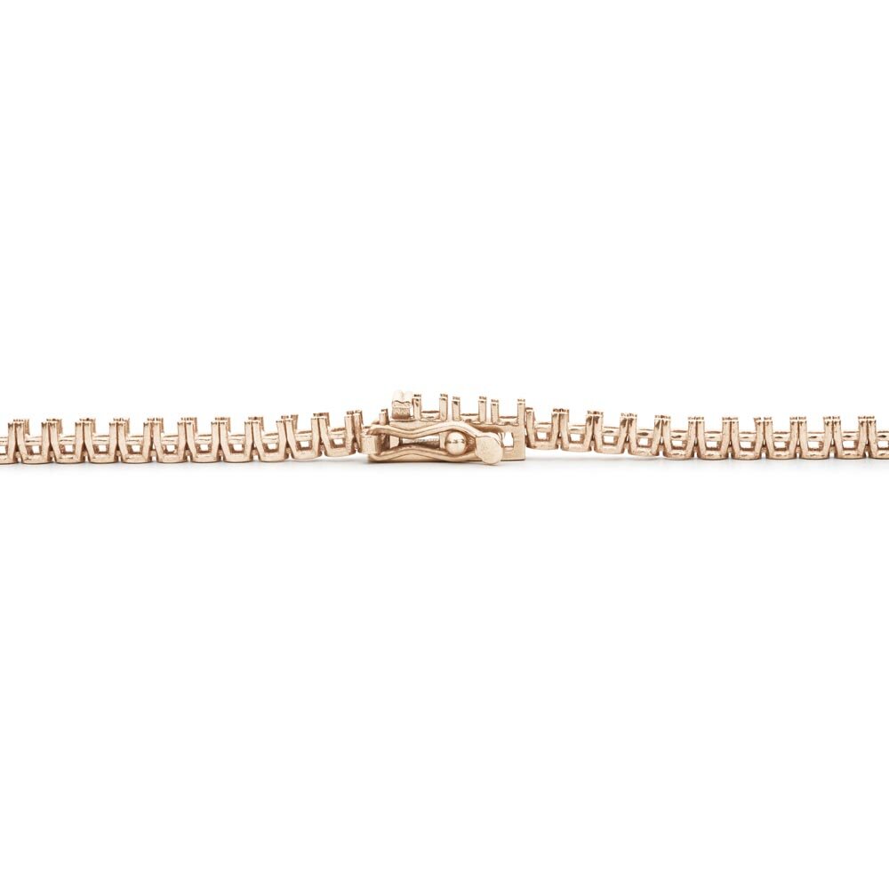 Tennisarmbånd 750/- rosé (flere størrelser) 