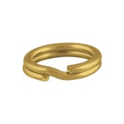 Split ring 585/- yellow gold